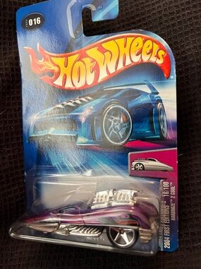 Hot Wheels Purple Chrome Street Rod Toy Car